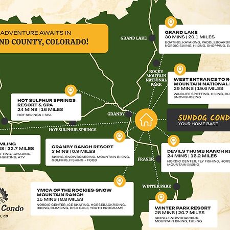 Sundog Condo In Granby Ranch 外观 照片