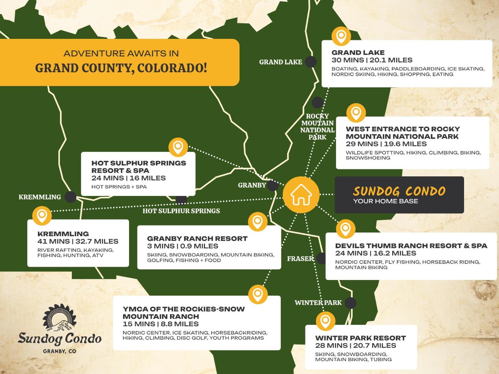 Sundog Condo In Granby Ranch 外观 照片